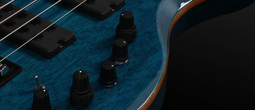 Marcus Miller M2 4st 2nd Generation Mn Sans Housse - Trans Blue - Solid body electric bass - Variation 1