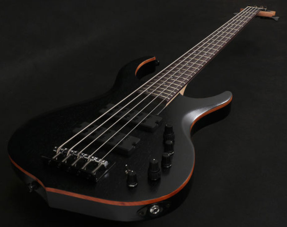 Marcus Miller M2 5st Bks Gaucher Lh Active Rw - Black Satin - Solid body electric bass - Variation 2