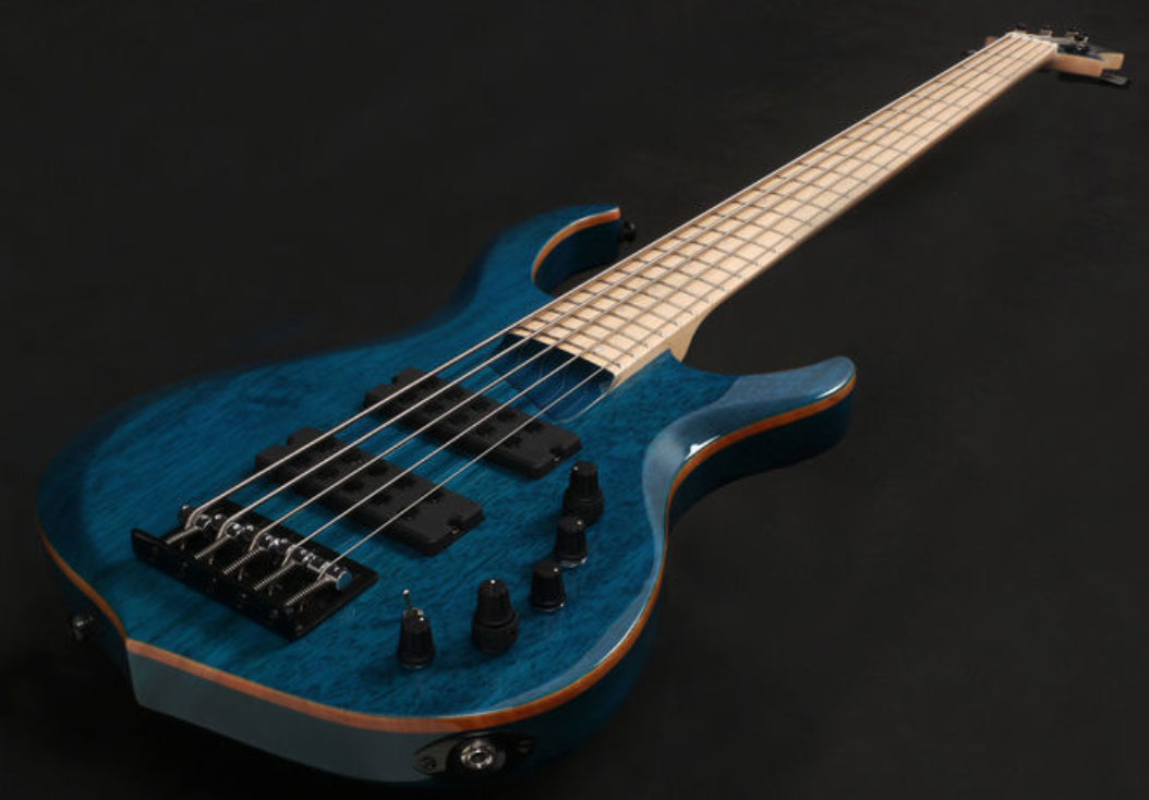 Marcus Miller M2 5st Tbl Active Mn - Trans Blue - Solid body electric bass - Variation 2