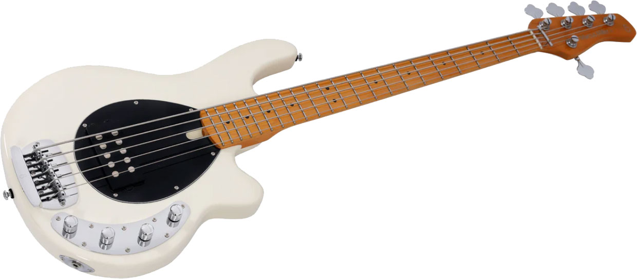 Marcus Miller Marcus Miller Z3 5st 5c Active Mn - Antique White - Solid body electric bass - Variation 2
