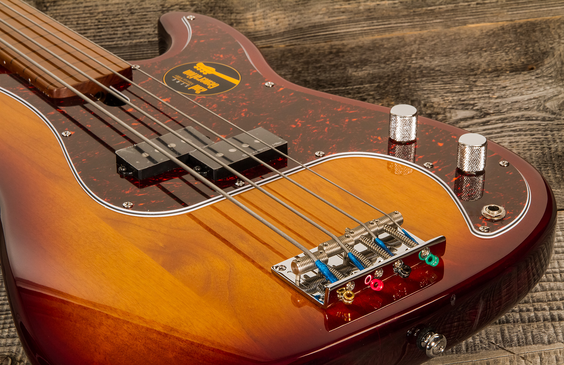 Marcus Miller P5 Alder 4st Fretless Mn - Tobacco Sunburst - Solid body electric bass - Variation 3