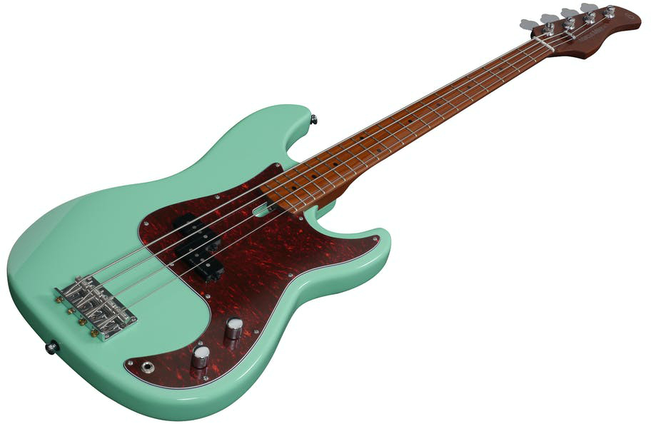 Marcus Miller P5 Alder 4st Lh Gaucher Mn - Mild Green - Solid body electric bass - Variation 2