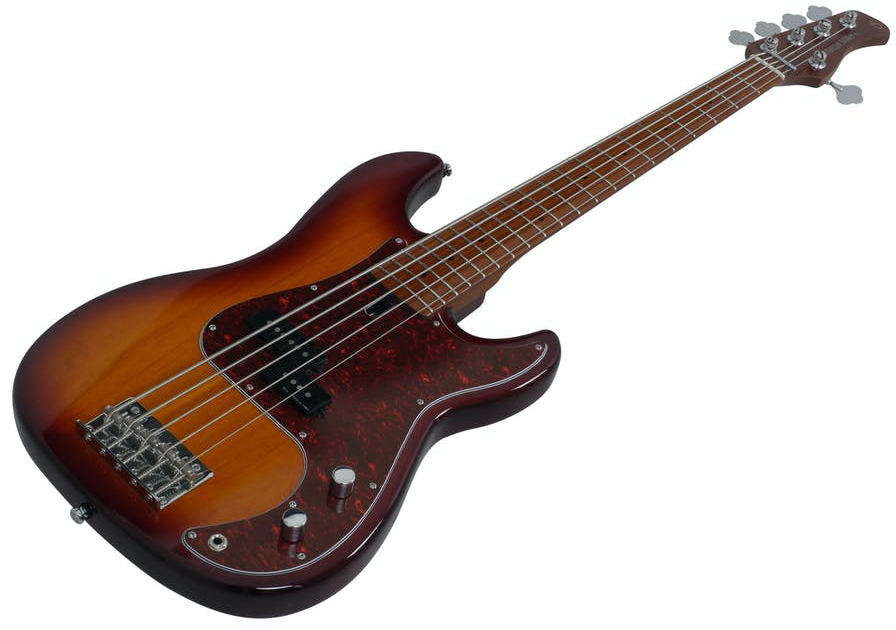 Marcus Miller P5 Alder 5st Mn - Tobacco Sunburst - Solid body electric bass - Variation 2