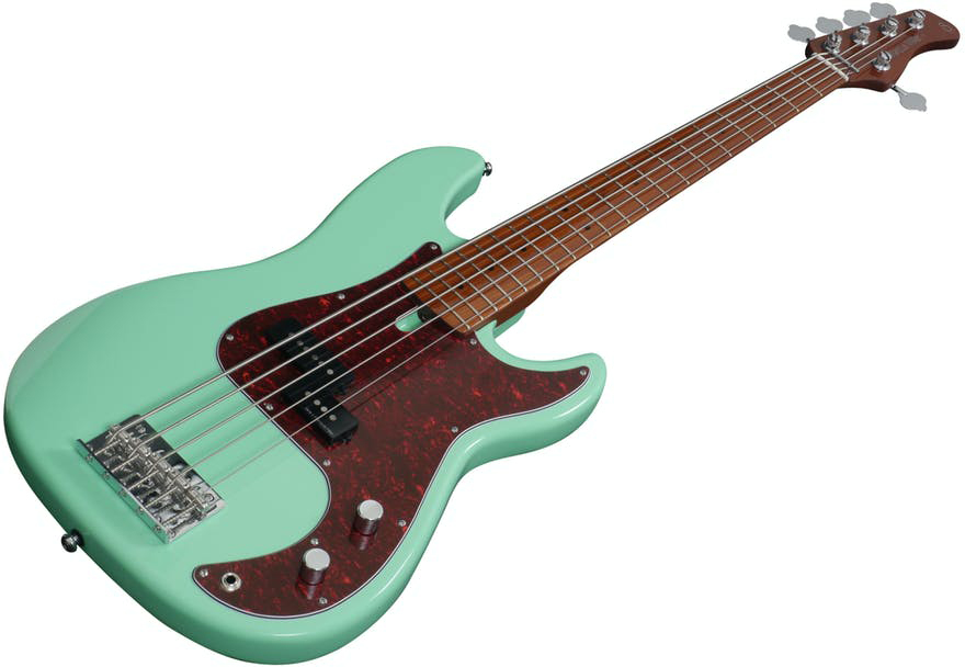 Marcus Miller P5 Alder 5st Mn - Mild Green - Solid body electric bass - Variation 2