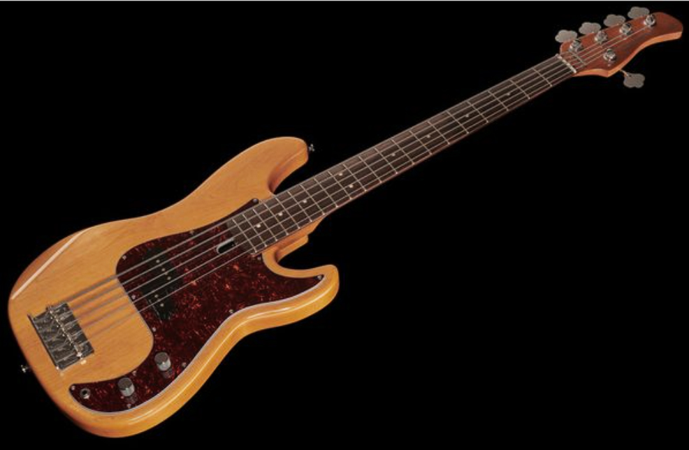 Marcus Miller P5r 5st 5c Rw - Natural - Solid body electric bass - Variation 1