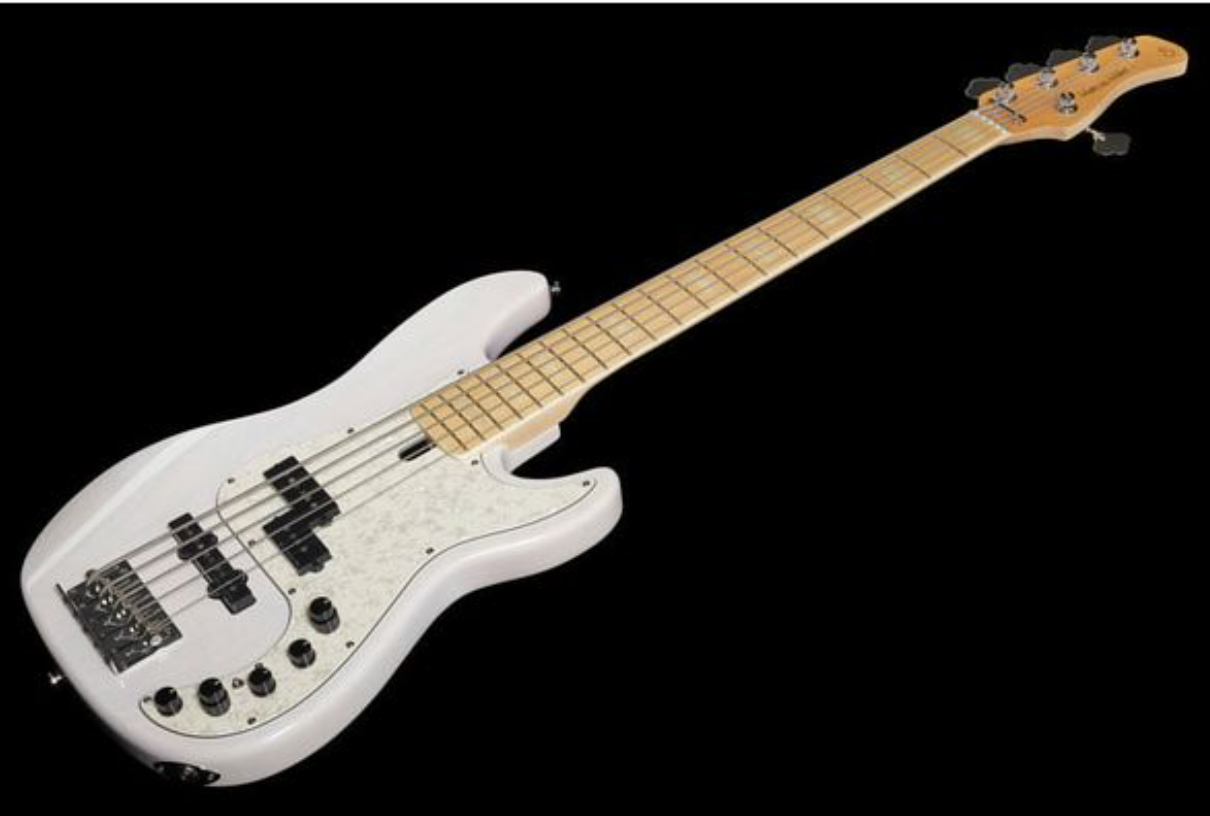 Marcus Miller P7 Swamp Ash 5st 2nd Generation 5c Active Mn Sans Housse - White Blonde - Solid body electric bass - Variation 1