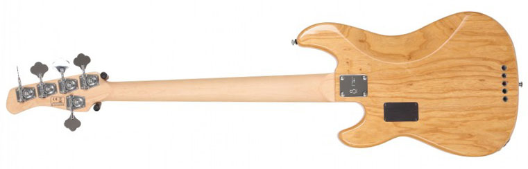 Marcus Miller P7 Swamp Ash Fretless 5st 2nd Generation 5c Active Mn Sans Housse - Natural - Solid body electric bass - Variation 1