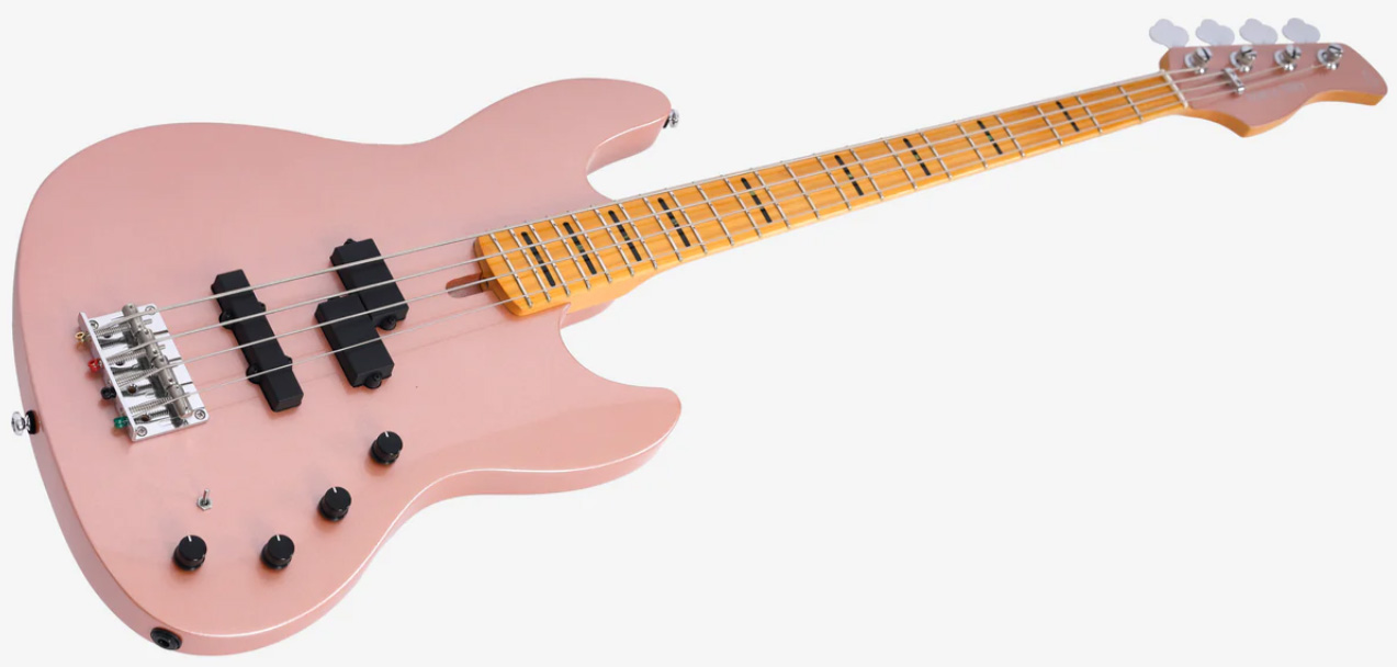 Marcus Miller U7 4st Active Mn - Rosegold - Solid body electric bass - Variation 2