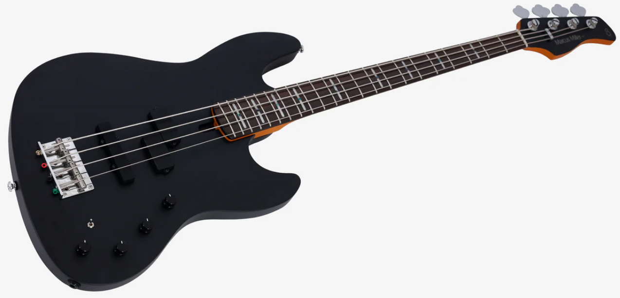 Marcus Miller U7 4st Alder Rw - Satin Black - Solid body electric bass - Variation 2
