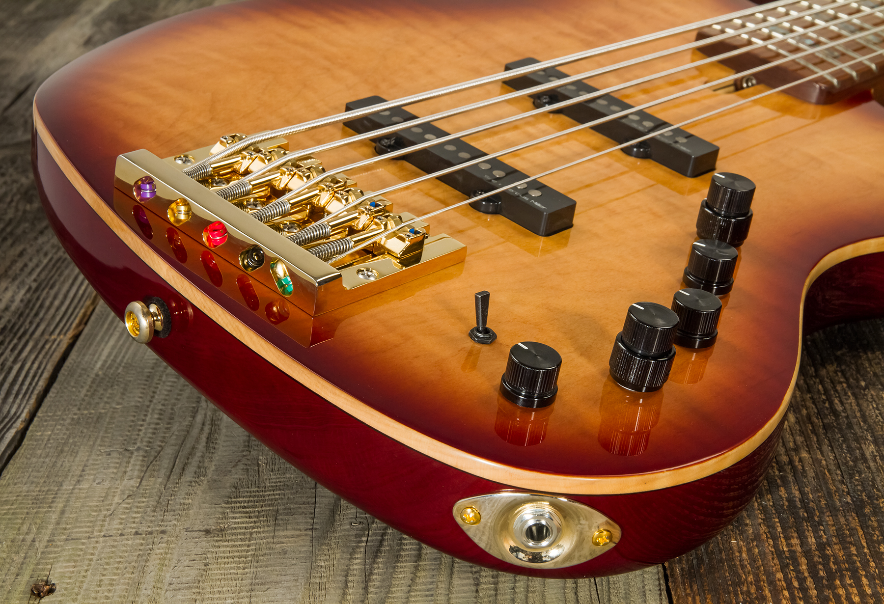 Marcus Miller V10dx 5st 5c Active Mn - Tobacco Sunburst - Solid body electric bass - Variation 3