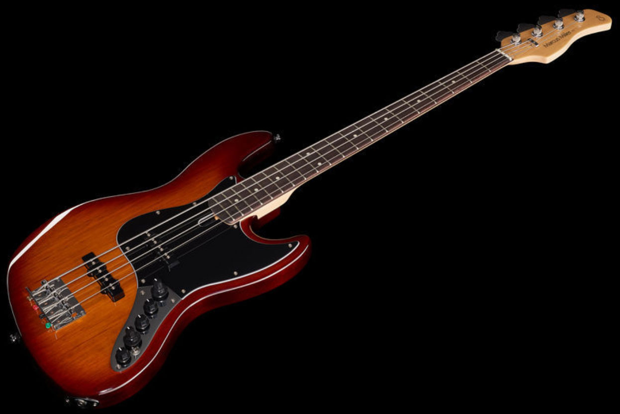 Marcus Miller V3 4st 2nd Generation Rw Sans Housse - Tobacco Sunburst - Solid body electric bass - Variation 2