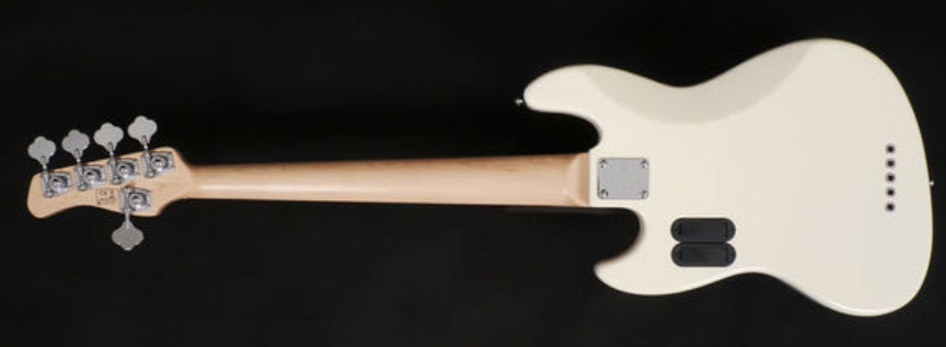 Marcus Miller V3 5st Awh Gaucher Lh Active Rw - Antique White - Solid body electric bass - Variation 1