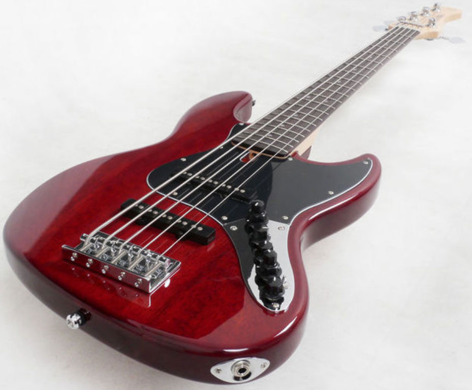 Marcus Miller V3 5st Ma Gaucher Lh Active Rw - Mahogany - Solid body electric bass - Variation 2