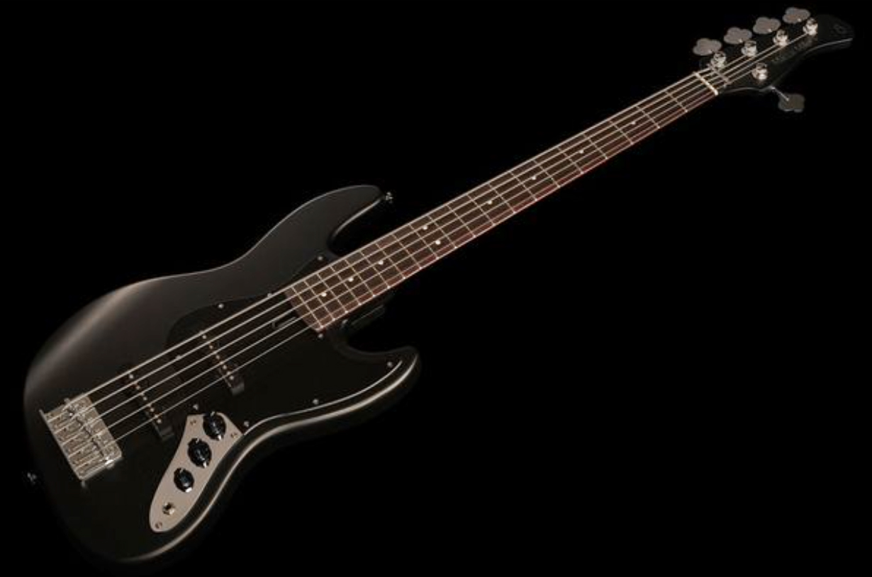 Marcus Miller V3p 5st 5c Rw - Black Satin - Solid body electric bass - Variation 1