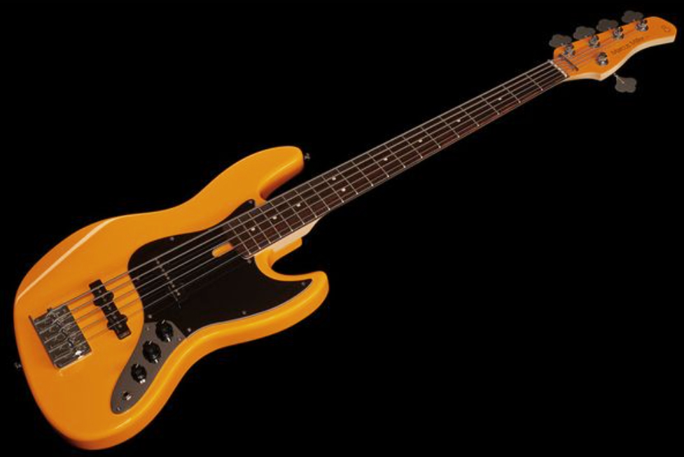 Marcus Miller V3p 5st 5c Rw - Orange - Solid body electric bass - Variation 2