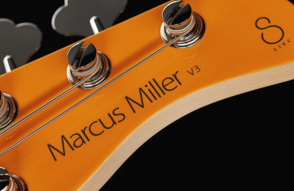 Marcus Miller V3p 5st 5c Rw - Orange - Solid body electric bass - Variation 4