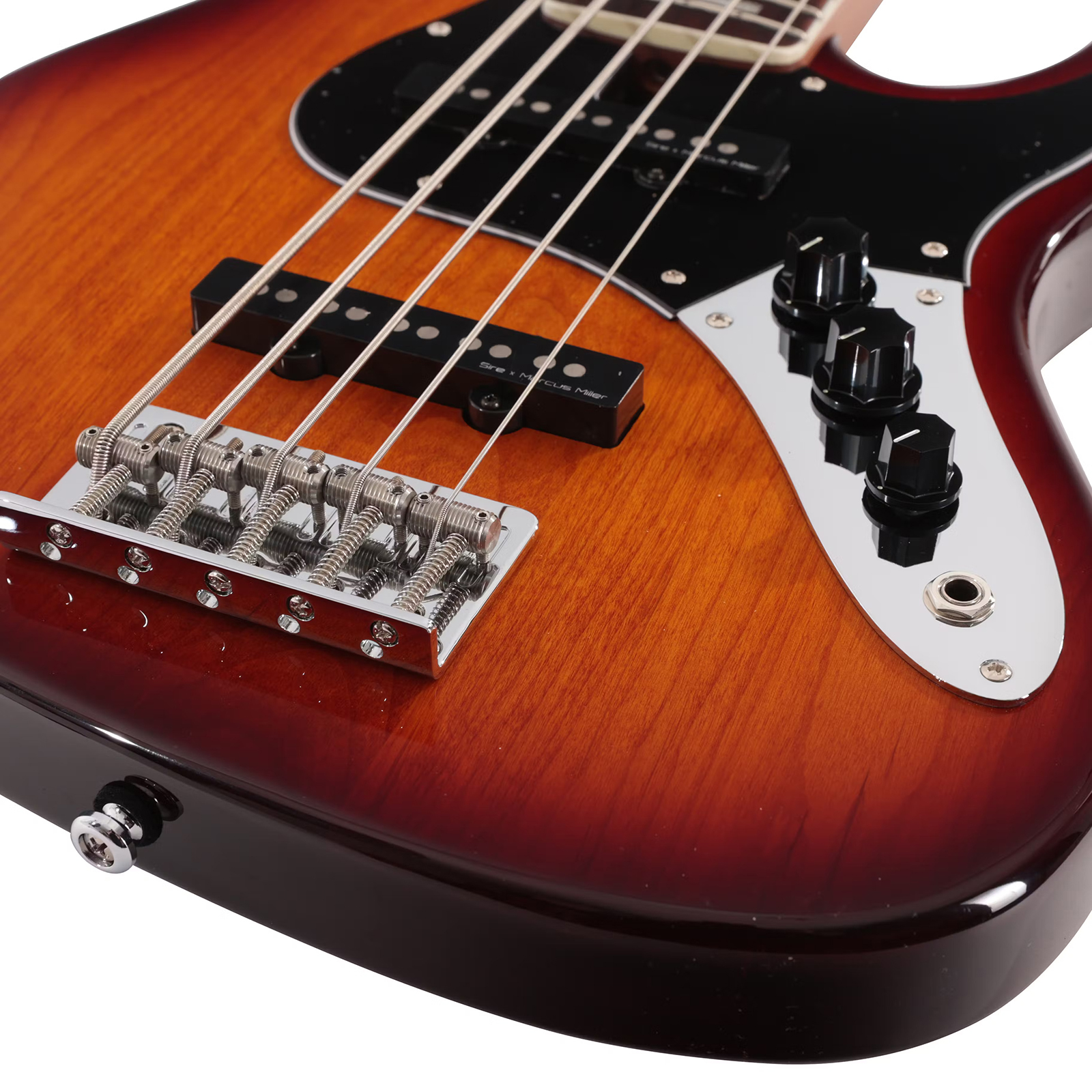 Marcus Miller V5 24 Fret 5st 5c Rw - Tobacco Sunburst - Solid body electric bass - Variation 3