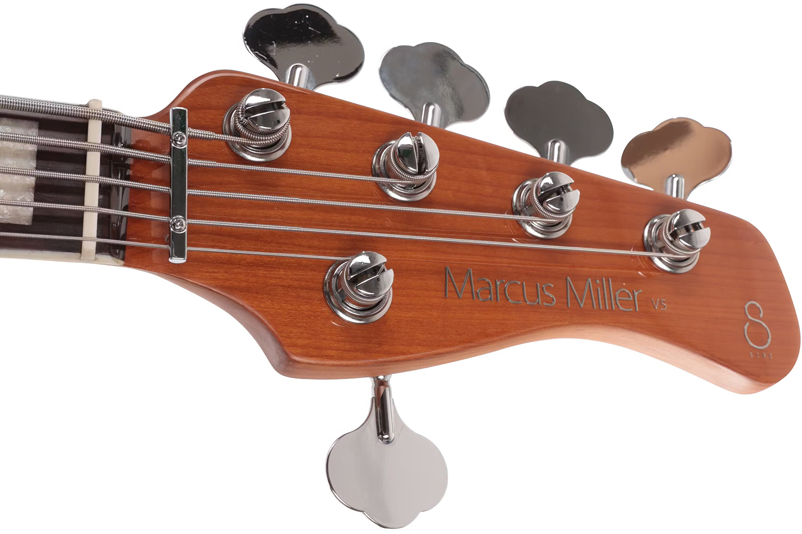 Marcus Miller V5 24 Fret 5st 5c Rw - Tobacco Sunburst - Solid body electric bass - Variation 5