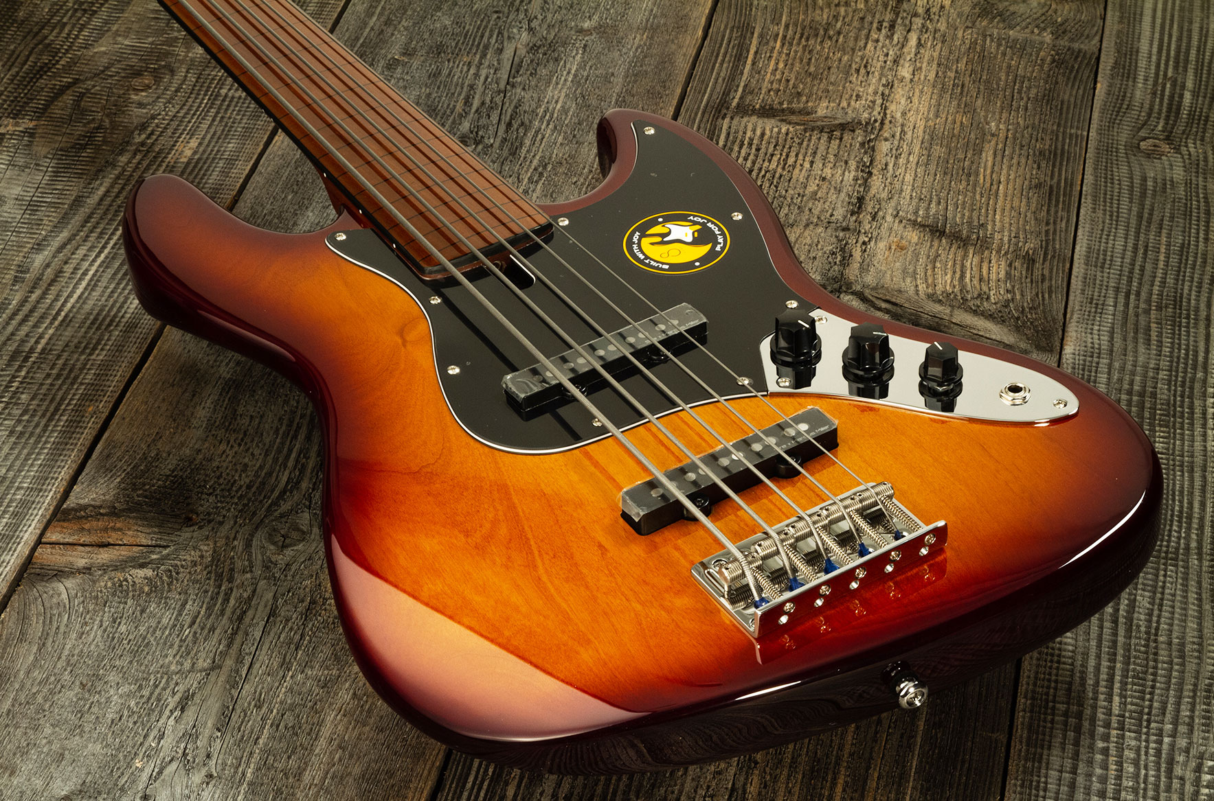 Marcus Miller V5 Alder 5st Fl Fretless 5c Mn - Tobacco Sunburst - Solid body electric bass - Variation 2