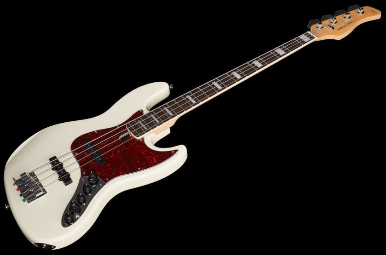 Marcus Miller V7 Alder 4st 2nd Generation 4-cordes Eb Sans Housse - Antique White - Solid body electric bass - Variation 1