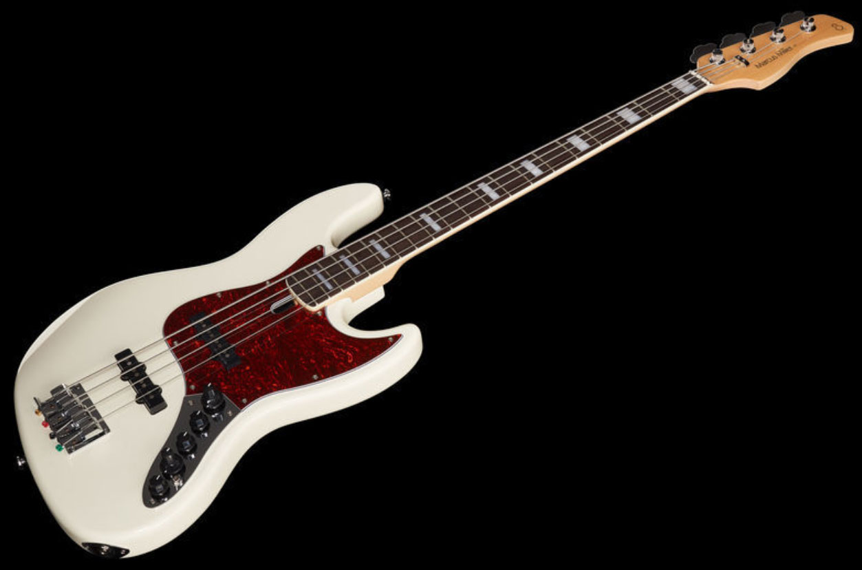 Marcus Miller V7 Alder 4st 2nd Generation Fretless Eb Sans Housse - Antique White - Solid body electric bass - Variation 1