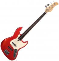 V7 Alder 4ST 2nd Gen Fretless (No Bag) - bright red metallic