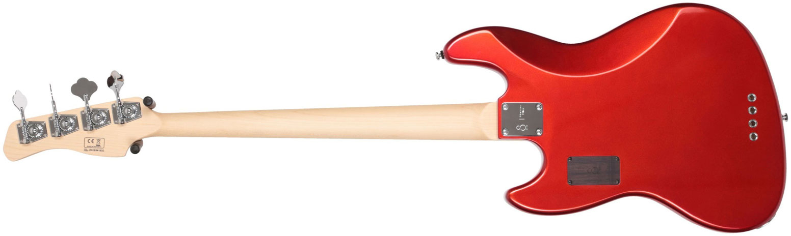 Marcus Miller V7 Alder 4st 2nd Generation Fretless  Eb Sans Housse - Bright Red Metallic - Solid body electric bass - Variation 1