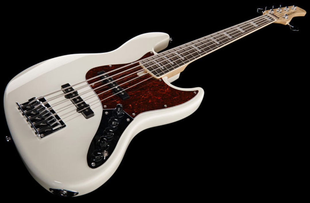 Marcus Miller V7 Alder 5st 2nd Generation 5-cordes Eb Sans Housse - Antique White - Solid body electric bass - Variation 1