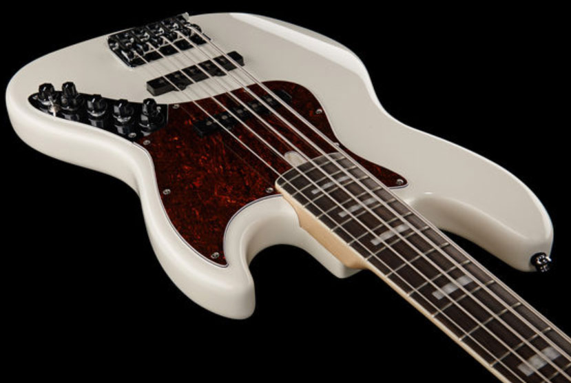 Marcus Miller V7 Alder 5st 2nd Generation 5-cordes Eb Sans Housse - Antique White - Solid body electric bass - Variation 2