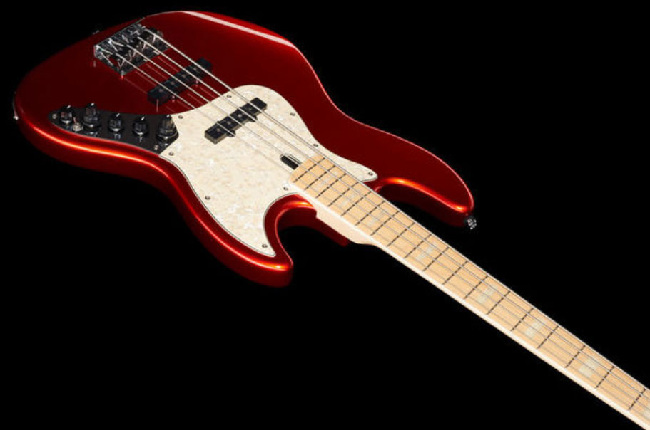 Marcus Miller V7 Swamp Ash 4st 2nd Generation Mn Sans Housse - Bright Metallic Red - Solid body electric bass - Variation 1