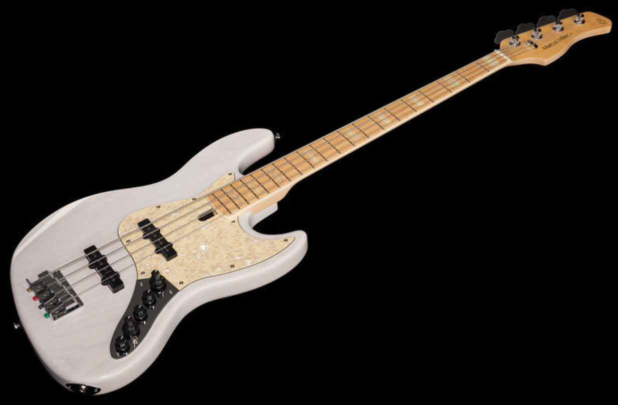 Marcus Miller V7 Swamp Ash 4st 2nd Generation Mn Sans Housse - White Blonde - Solid body electric bass - Variation 1