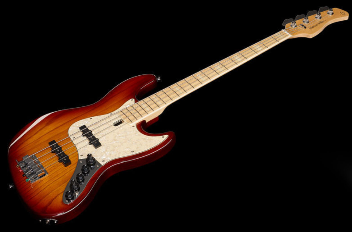 Marcus Miller V7 Swamp Ash 4st 2nd Generation Mn Sans Housse - Tobacco Sunburst - Solid body electric bass - Variation 1