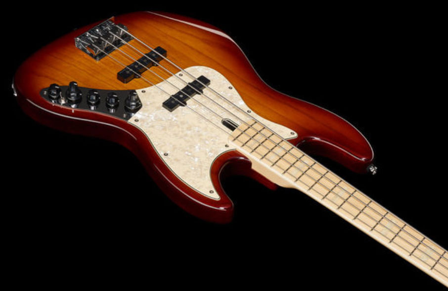 Marcus Miller V7 Swamp Ash 4st 2nd Generation Mn Sans Housse - Tobacco Sunburst - Solid body electric bass - Variation 2