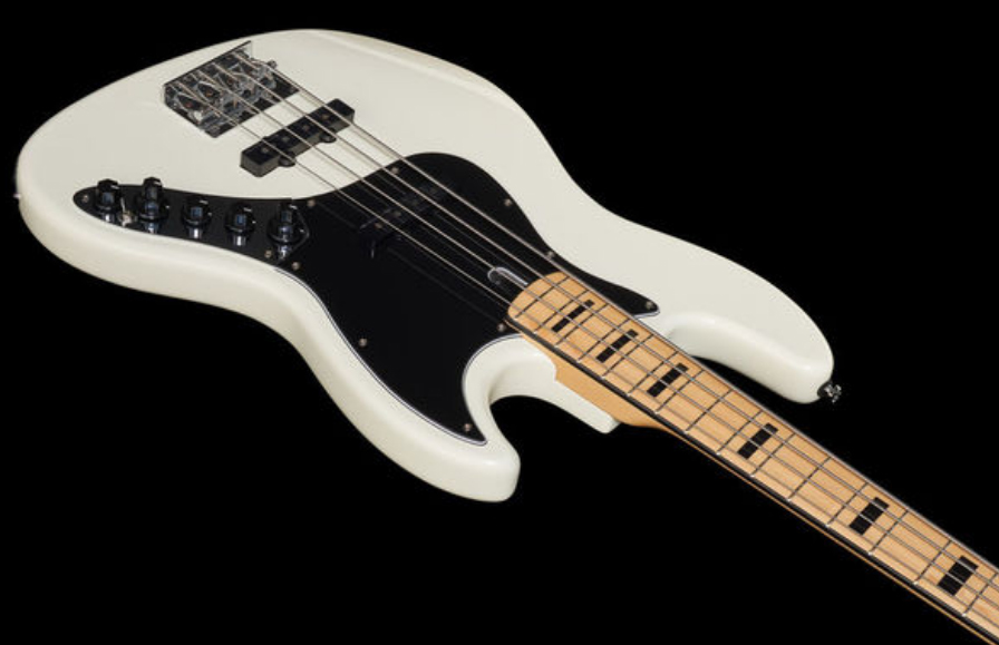 Marcus Miller V7 Vintage Alder 4st 2nd Generation 4-cordes Active Mn Sans Housse - Antique White - Solid body electric bass - Variation 2