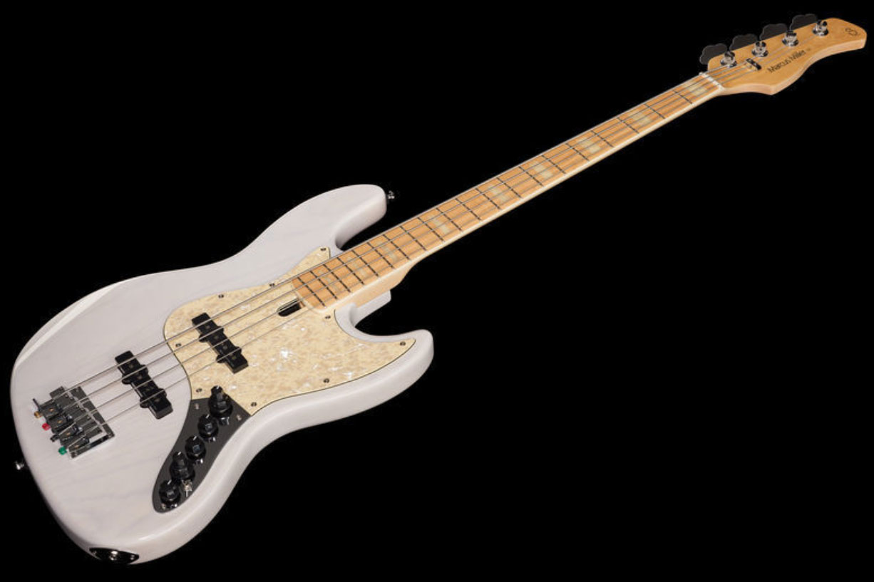 Marcus Miller V7 Vintage Ash 4-string 2nd Generation Mn Sans Housse - White Blonde - Solid body electric bass - Variation 1