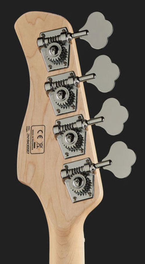 Marcus Miller V9 Swamp Ash 4st 2nd Generation Eb Sans Housse - Transparent Black - Solid body electric bass - Variation 4
