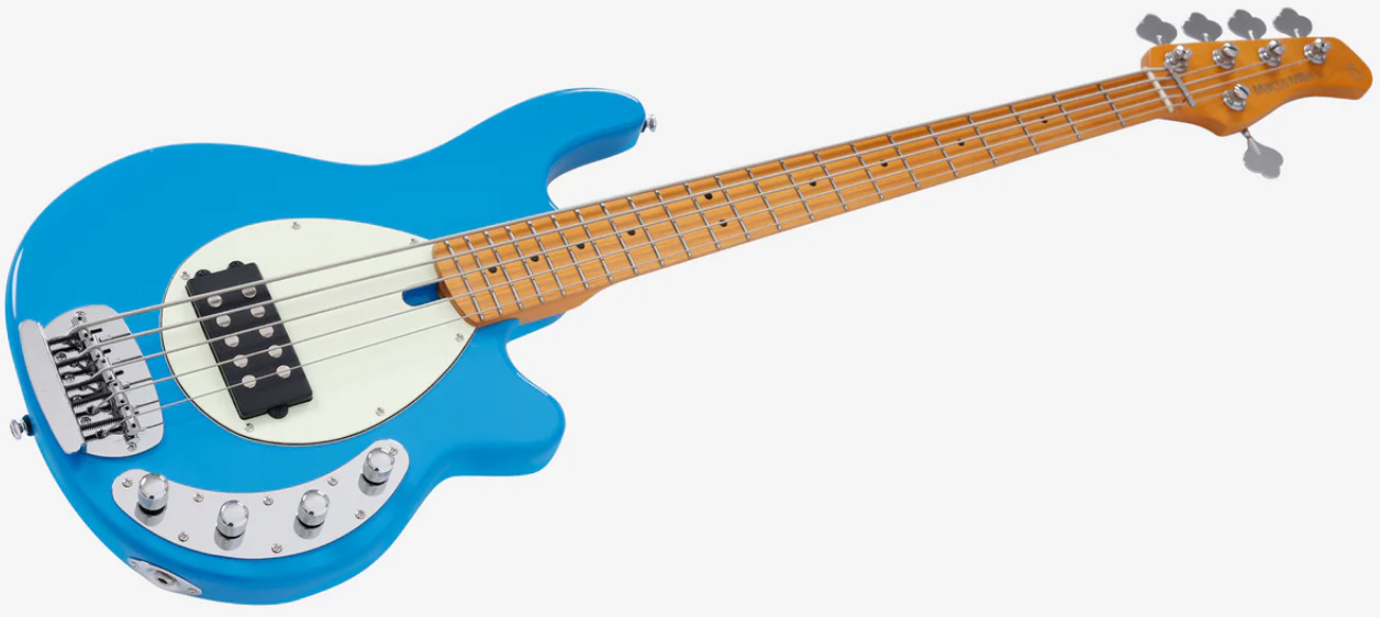 Marcus Miller Z3 5st 5c Active Mn - Blue - Solid body electric bass - Variation 2