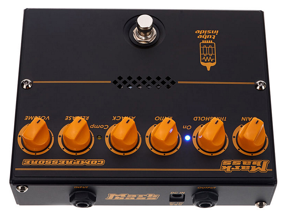 Markbass Compressore Compressor, sustain & noise gate effect pedal for bass