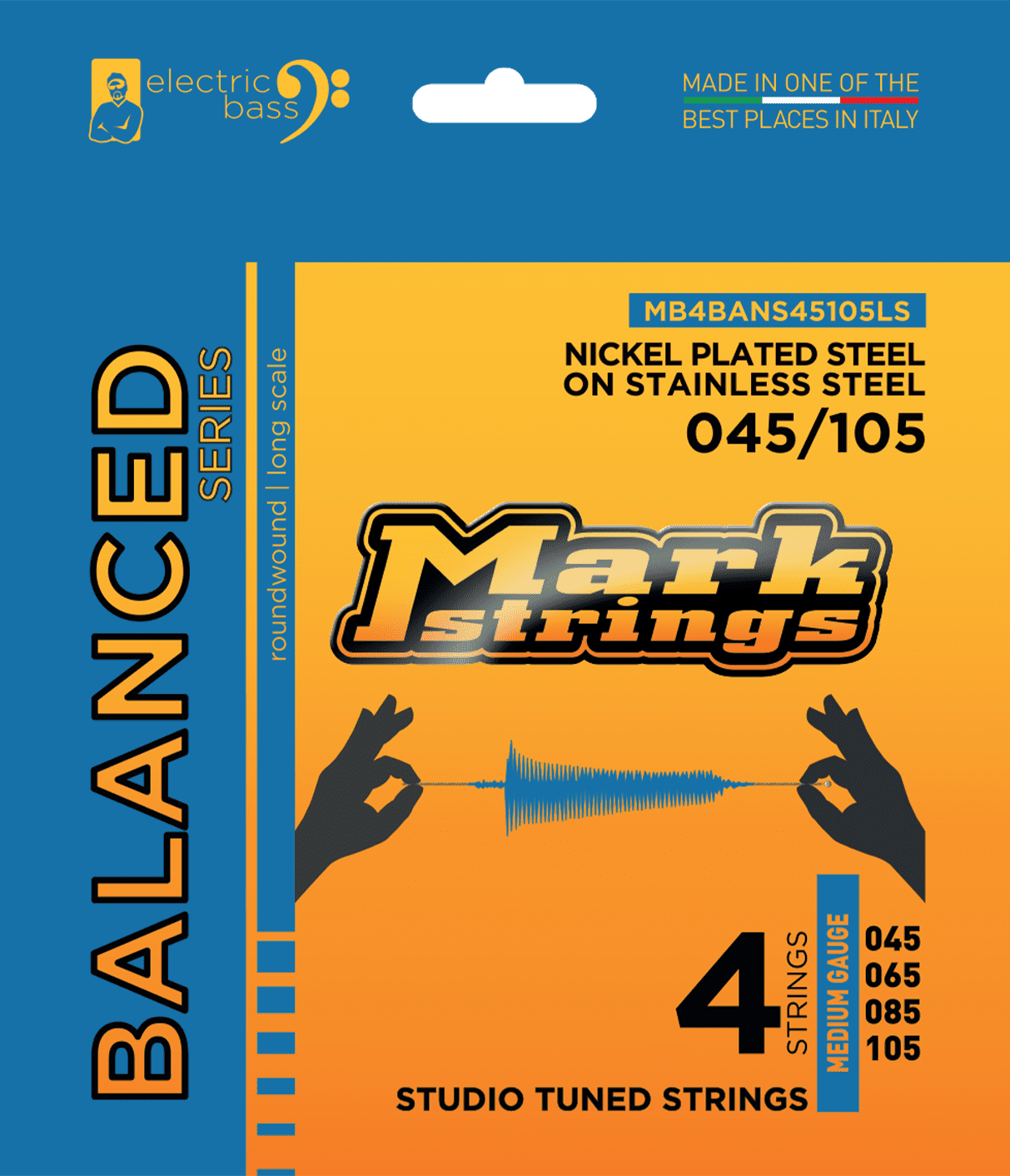 Markbass Balanced Series 045-105 - Electric bass strings - Main picture