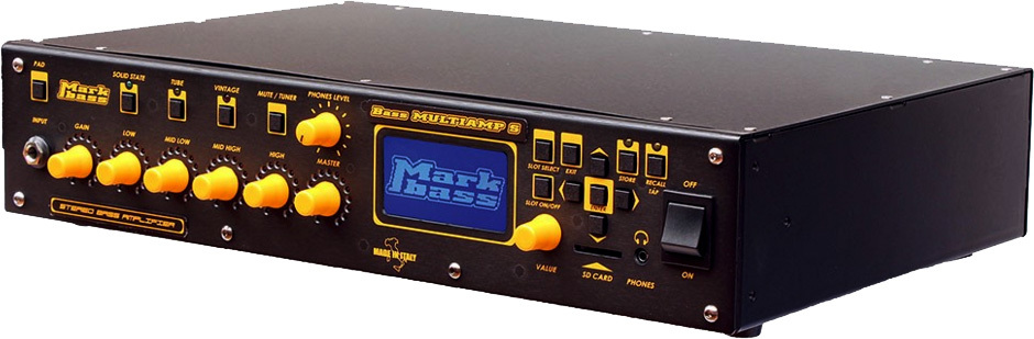 Markbass Bass Multiamp S 2015 Stereo Bass Amplifier 2x500w 4ohms - Bass amp head - Main picture