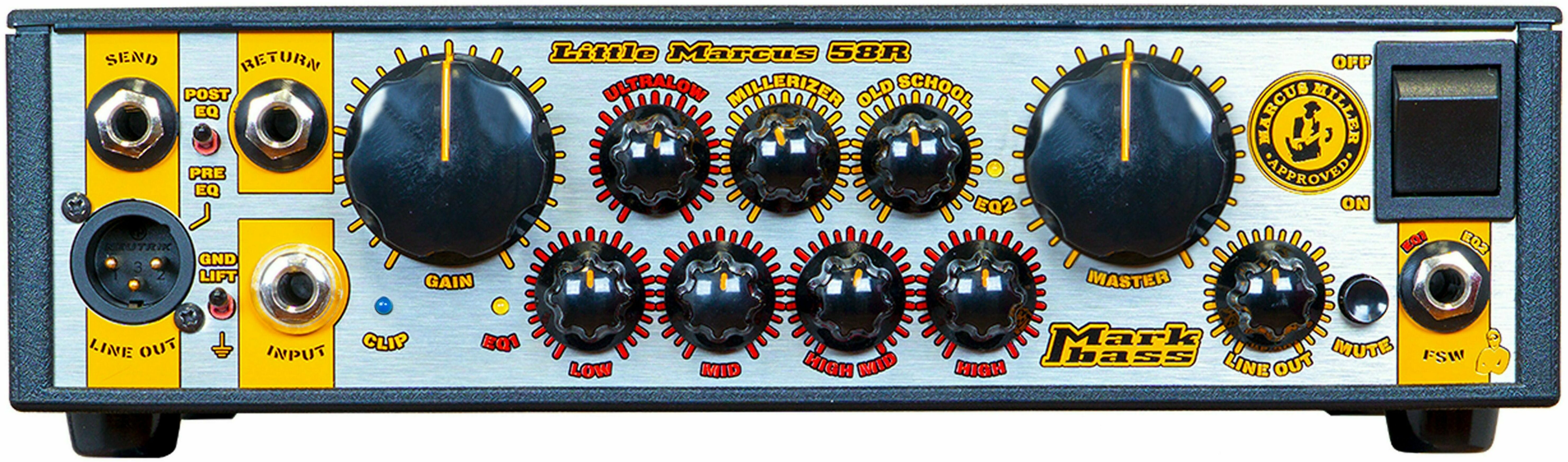 Markbass Little Marcus 58r Head Signature 500w 4-ohms - Bass amp head - Main picture