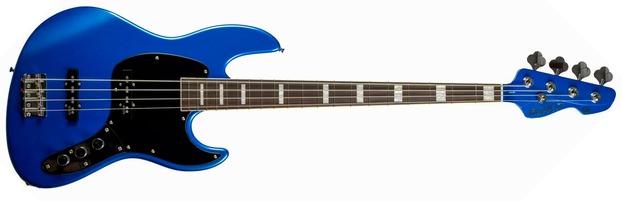Markbass Mb Gv 4c Cr Rw Fc Passive Gloxy Gog Rw - Blue Sky - Solid body electric bass - Main picture