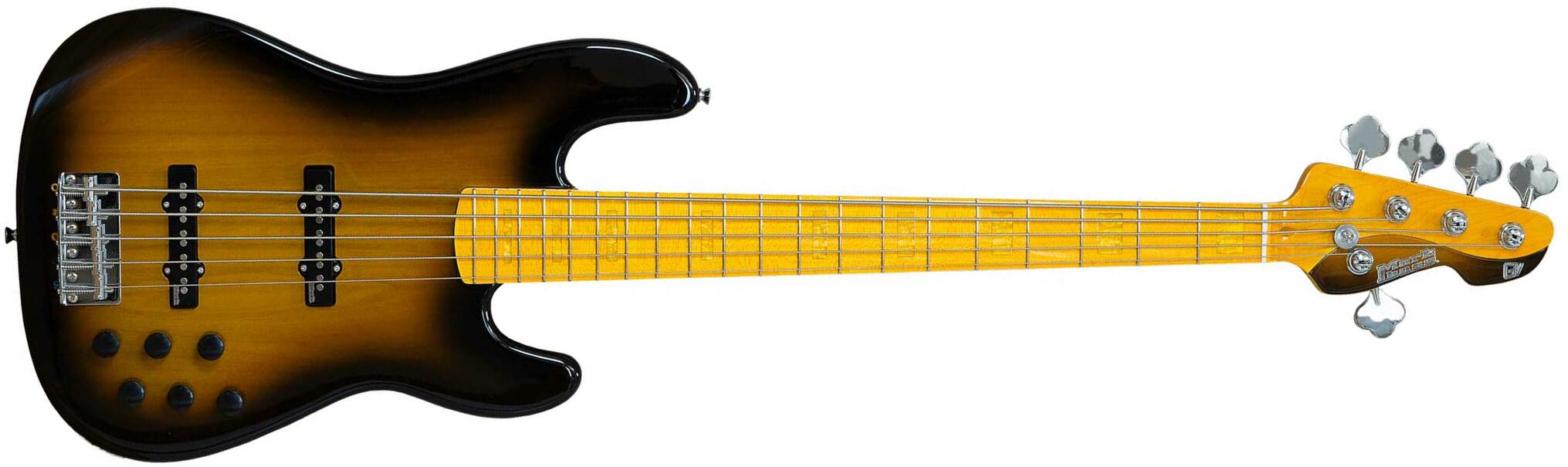 Markbass Mb Gv 5 Gloxy Val Cr Mp 5c Active Mn - Tobacco Sunburst - Solid body electric bass - Main picture