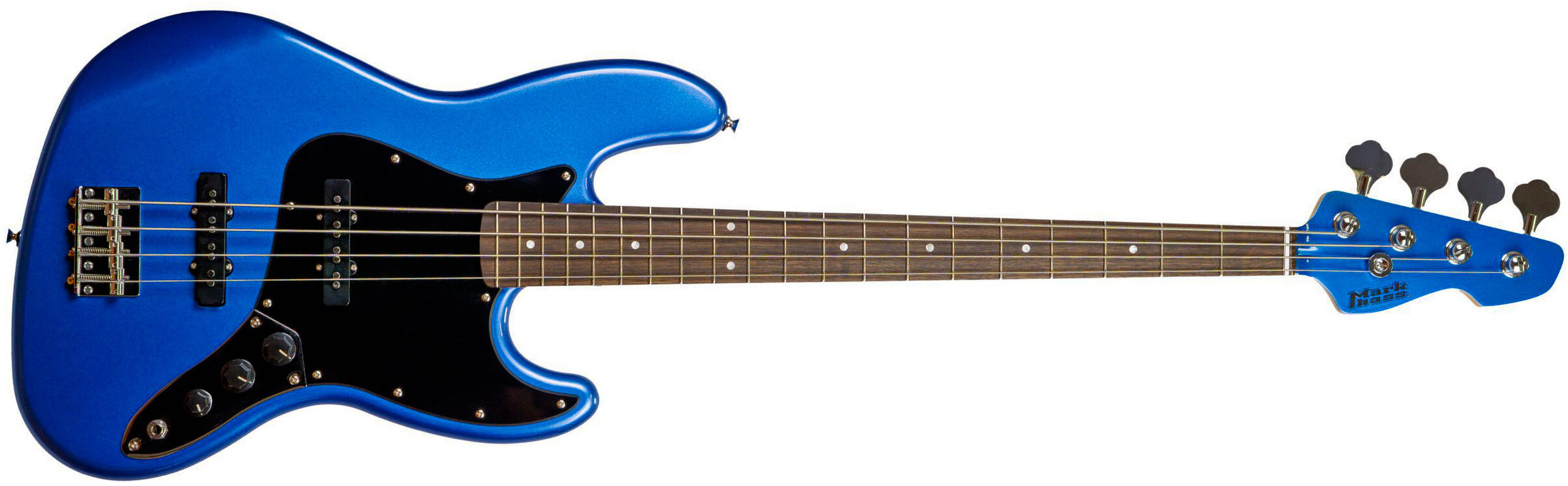 Markbass Mb Jb Blue Sky Lau - Blue - Solid body electric bass - Main picture