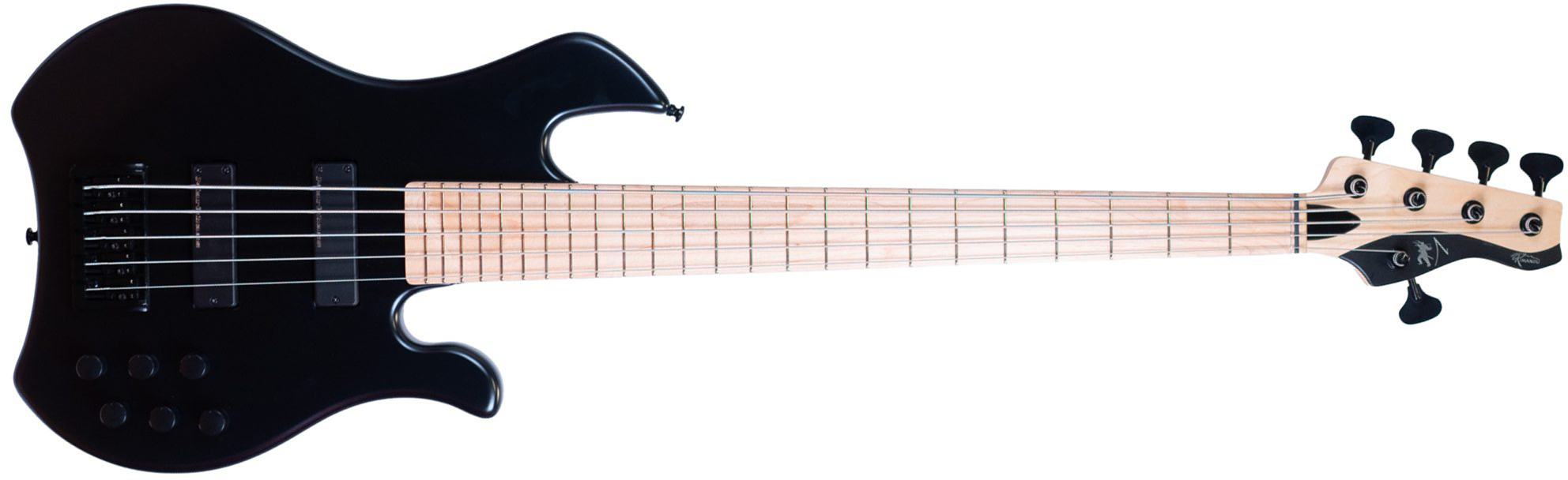 Markbass Mb Kimandu Bk Mp 5c Gloxy Active Mn - Black - Solid body electric bass - Main picture