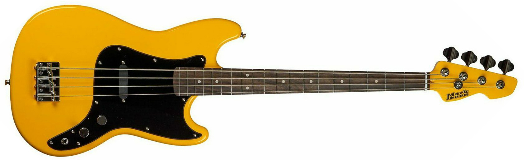 Markbass Mb Little Bass Shsc Lau - Yellow - Solid body electric bass - Main picture
