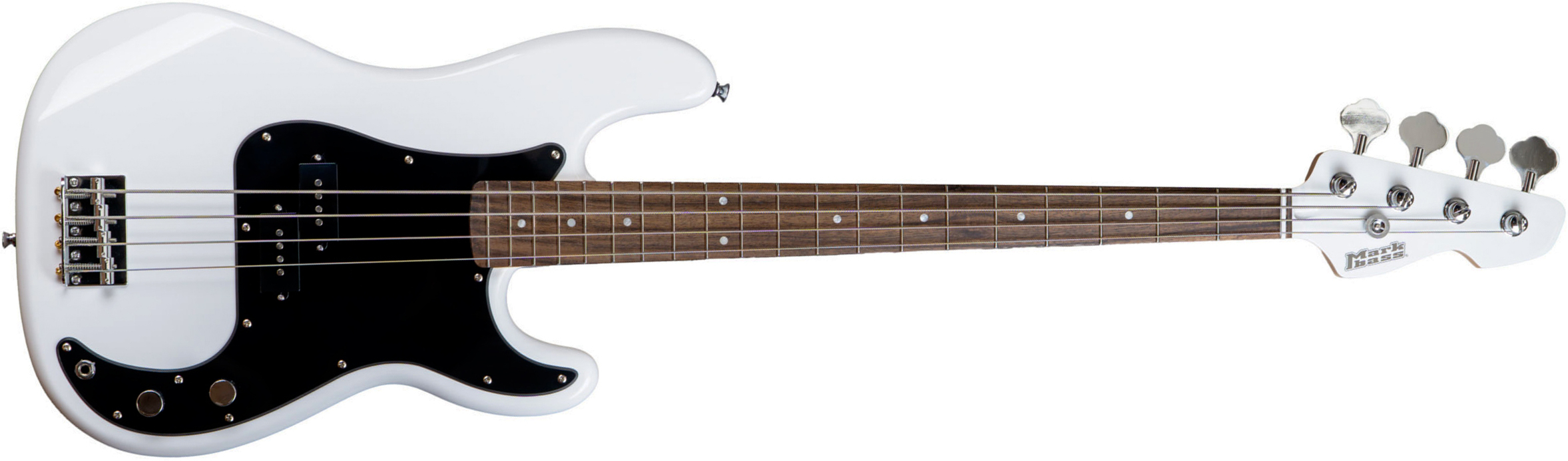 Markbass Mb Pb Lau - White - Solid body electric bass - Main picture