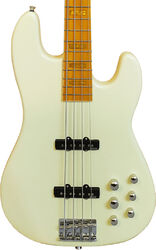 Solid body electric bass Markbass MB GV 4 Gloxy Val CR MP - Cream