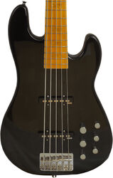 Solid body electric bass Markbass MB GV 5 Gloxy Val CR MP - Black