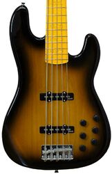 Solid body electric bass Markbass MB GV 5 Gloxy Val CR MP - tobacco sunburst